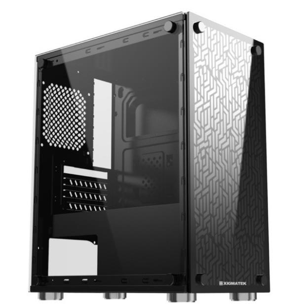 Vỏ CASE 2 MẶT KÍNH M-ATX ( NO FAN )