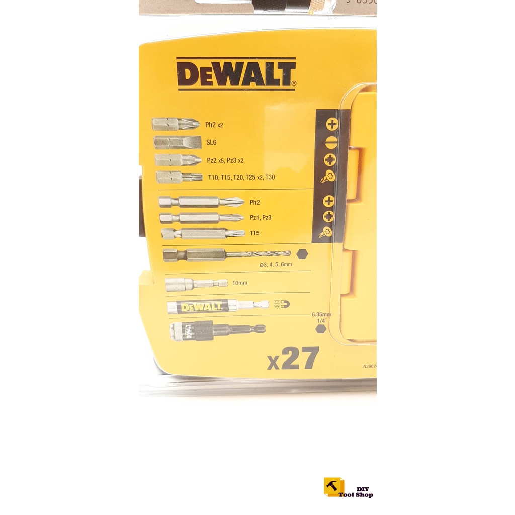 Bộ Mũi Khoan Vặn Vít Đa Năng DEWALT DT71507-QZ - Chính Hãng