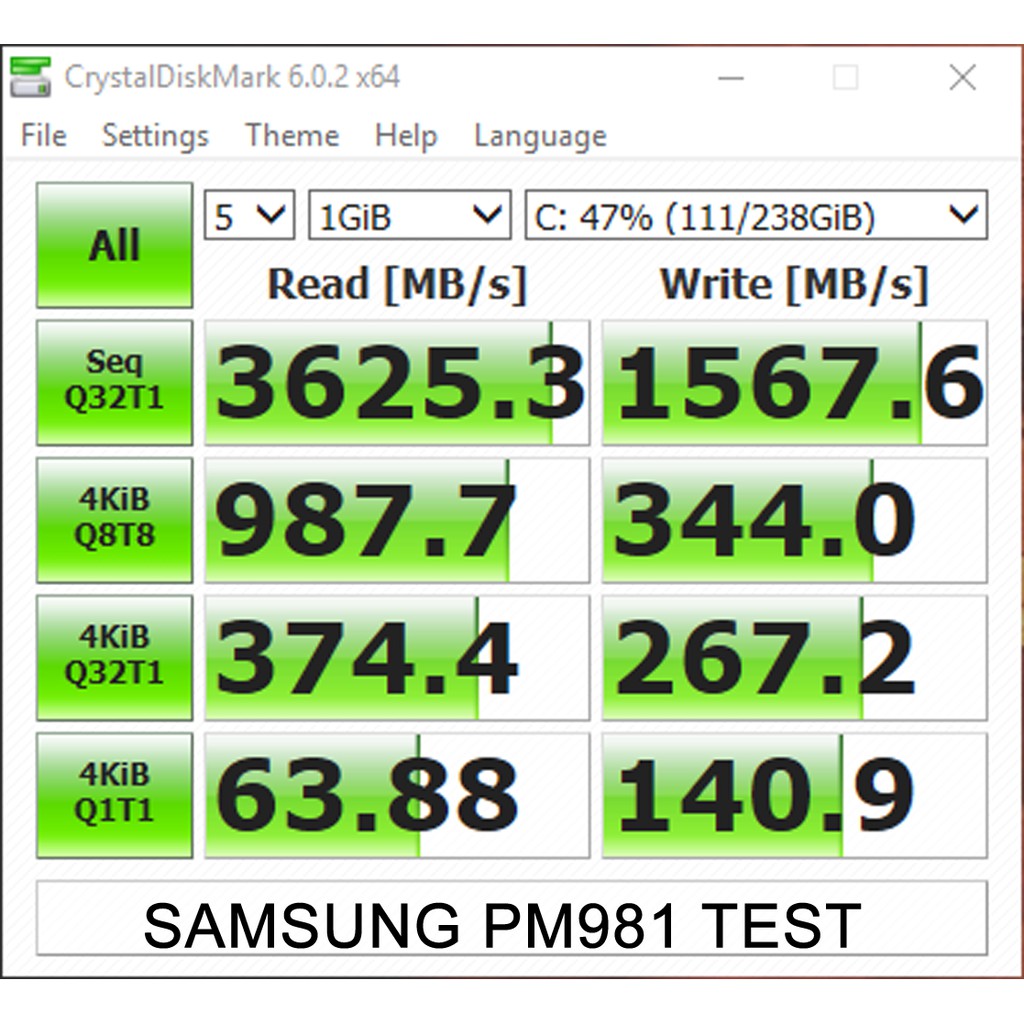 Ổ cứng SSD Samsung NVMe PM981 | PM981a M.2 Pcie Gen3X4 2280 256GB | 512GB | 1TB