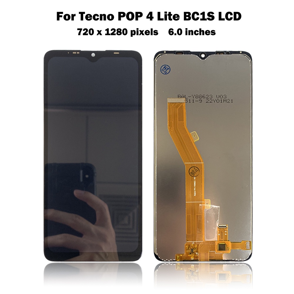 Màn Hình Cảm Ứng LCD Thay Thế Cho Tecno POP 4 Lite BC1S