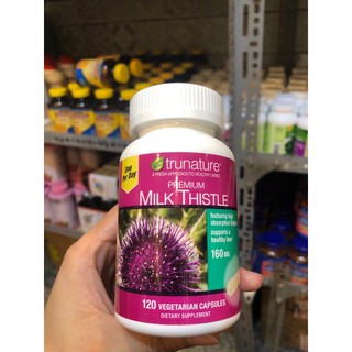Tăng cường chức năng gan trunature Premium Milk Thistle 160mg 120 viên