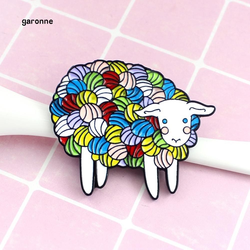 Ghim Cài Áo Hình Con Cừu Dễ Thương