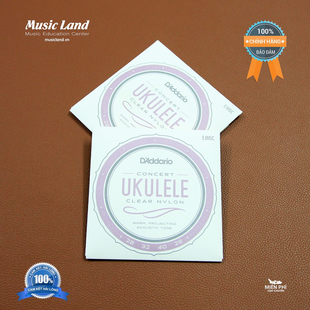 Dây Đàn Ukulele D’Addario EJ65C – Chính Hãng