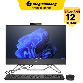 Máy tính để bàn (PC) HP 205 Pro G8 AIO R3 5300U/4GB/256GB/23.8″F/KB/Mouse/Win11/(5R3F1PA)/Đen