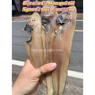 500g Khô cá lưỡi trâu loại lớn thơm ngon hương vị miền quê