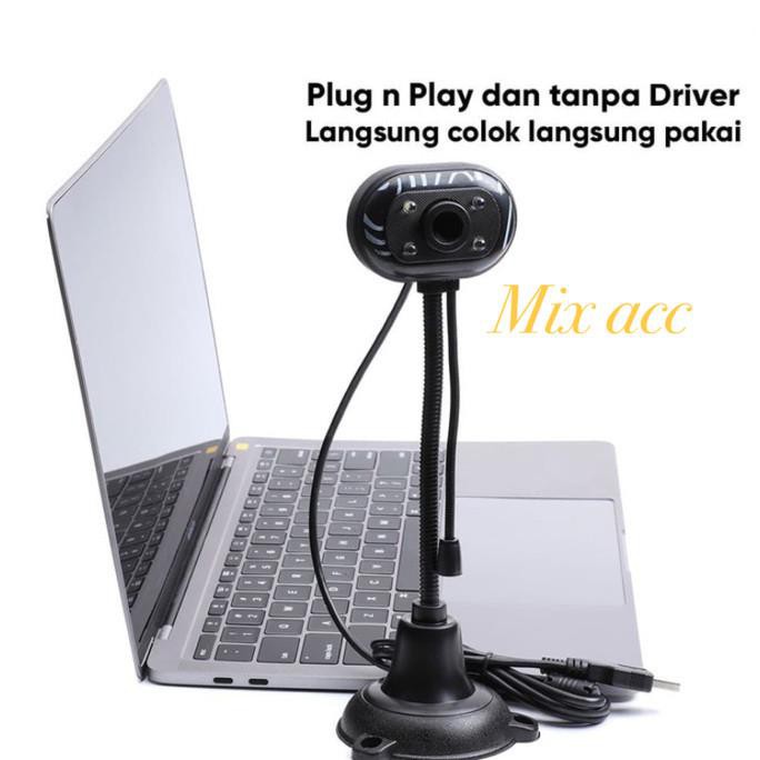 Giá Đỡ Webcam J04 Có 4 Đèn Led + Micro Chính Hãng | BigBuy360 - bigbuy360.vn