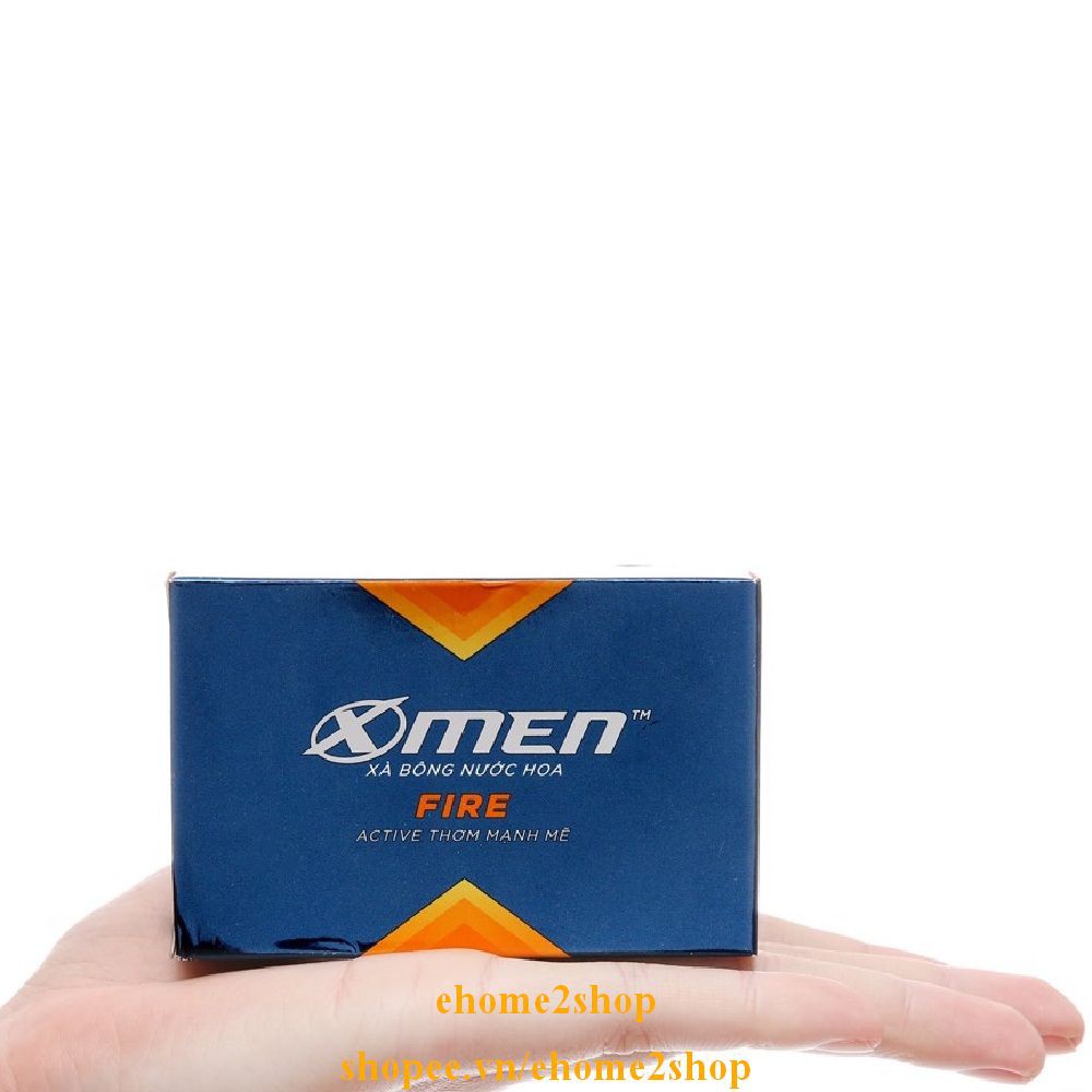 Xà Bông Tắm 90G X-Men Fire Thơm Hương Nước Hoa, shopee.vn/ehome2shop.