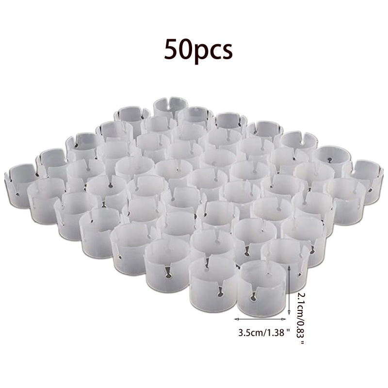 Bộ 50 Vòng Kẹp Nối Bong Bóng Trang Trí Tiệc Cưới / Sinh Nhật