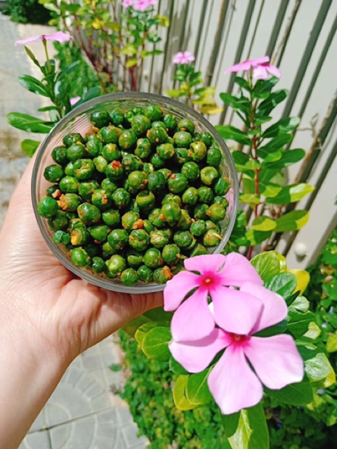 1KG LẠC RANG TỎI ỚT MIX ĐẬU LÀ LAN RANG TỎI ỚT LOẠI 1