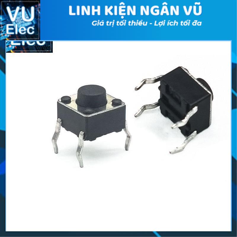 Nút Nhấn 4 Chân DIP, SMD Nhiều Kích Thước