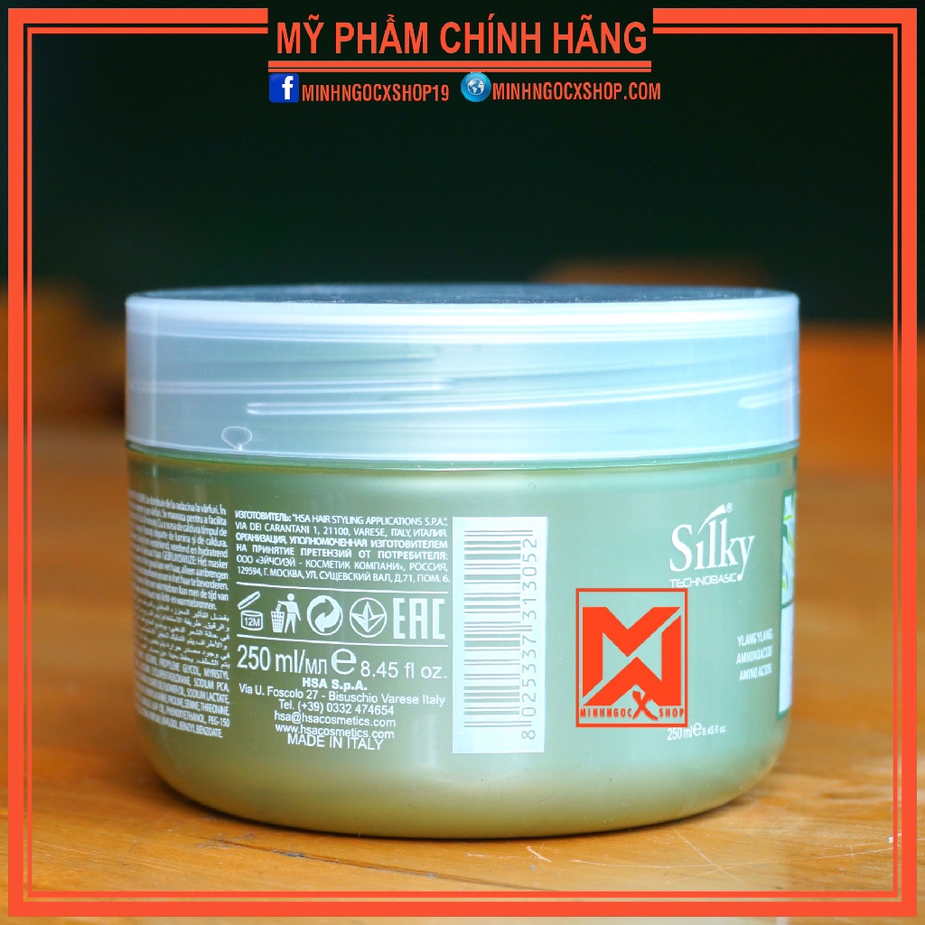 Dầu gội - kem ủ tóc thảo dược SILKY YLANG FEED GOOD 250ml chính hãng