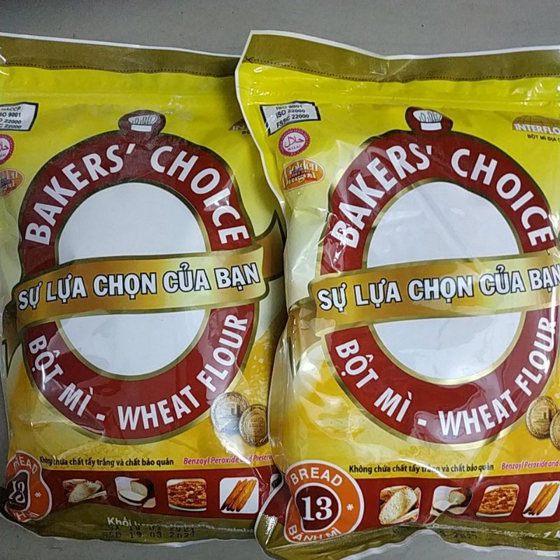 bột mì Bakers'Choice số 13 (1kg)