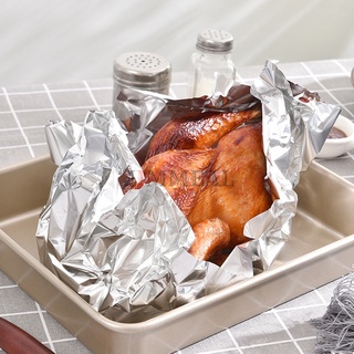 Giấy Bạc Nướng Thức Ăn, Màng Nhôm Nướng Thịt, Bảo Quản Thực Phẩm Nồi Chiên Không Dầu, Lò Nướng 30cmx5,10,20m
