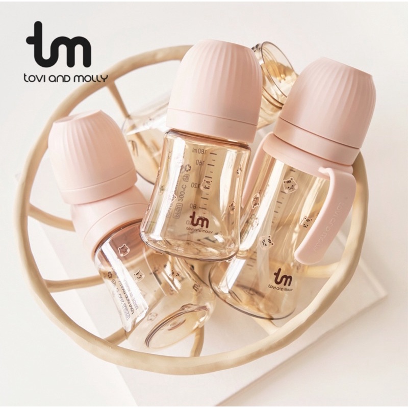 Bình sữa Sóc Tovi Molly 180ml - 280ml