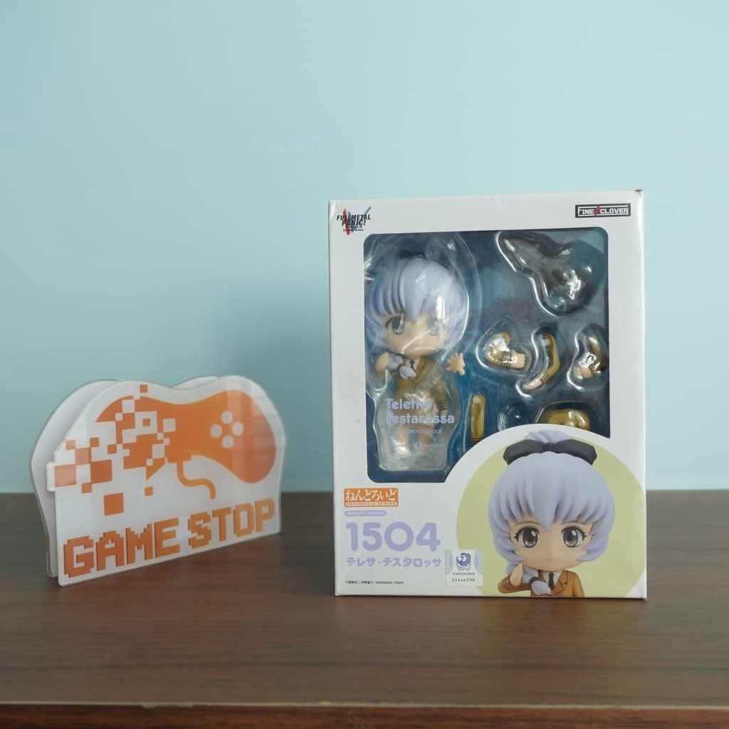 Mô hình Full Metal Panic Invisible Victory Teletha Testarossa 10cm 1504 Nendoroid Fine Clover Chính hãng Nhật FMPIVND01