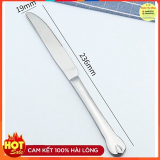 Dao ăn cán giọt lệ inox 304 - Dao bít tết