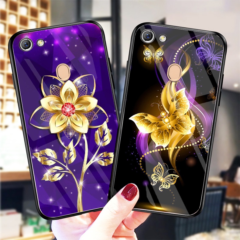 Ốp Lưng OPPO F5, F5 YOUTH, F7 Ốp kính bóng cao cấp mới nhất