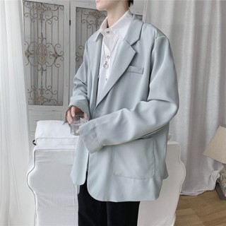 Áo khoác blazer unisex trơn [hàng order]
