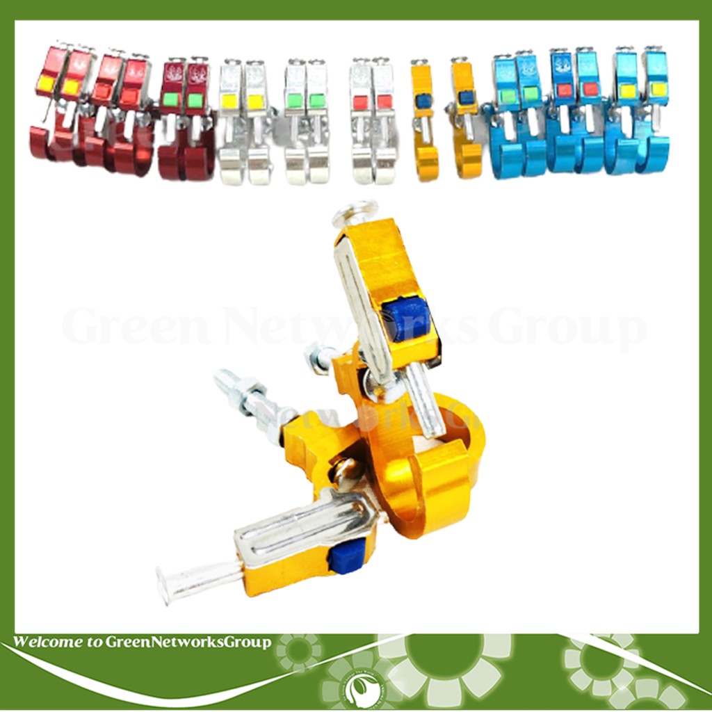 Móc treo đồ CNC trên xe máy kiểu bấm bật Greennetworks ( Loại Thường ) 1 Cặp