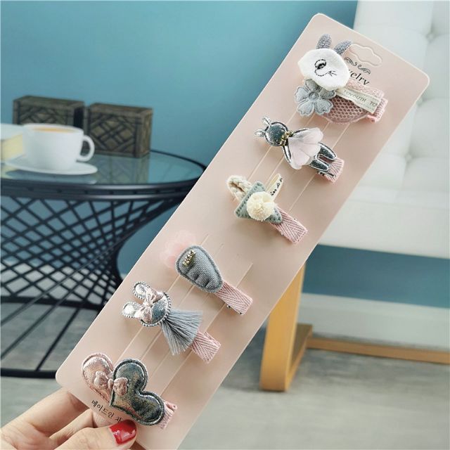 Set 10 buộc tóc dễ thương cho bé