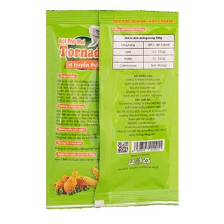 Bột Phô Mai Tornado Truyền Thống 100g