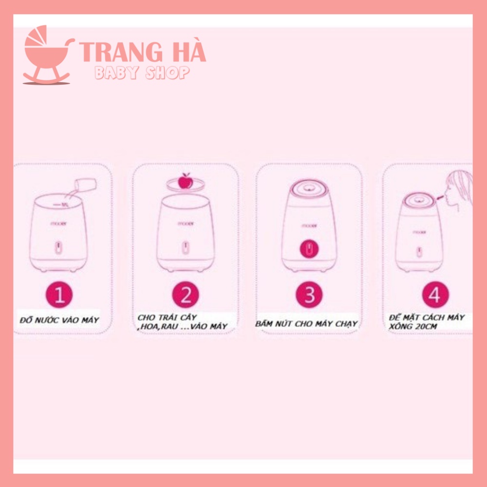 Máy Xông Mặt Maoer Thảo Dược, Máy Phun Sương Chăm Sóc Da Mặt Bảo hành 12 Tháng