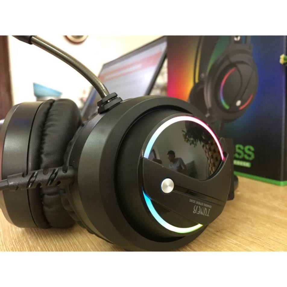 [ thetram] ]Tai nghe máy tính chơi game Tuner K1,K3 USB 7.1 LED RGB, âm thanh vòm,có mic,CHÍNH HÃNG BH 1 NĂMNK032