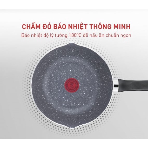 Chảo sâu lòng Tefal Natura 28cm, dùng cho bếp gas và hồng ngoại - BH 2 năm - B2266695