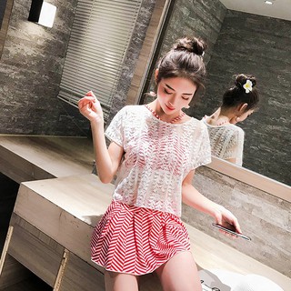 [Có sẵn] ĐỒ BƠI ÁO TẮM BIKINI ĐI BIỂN 3 MẢNH CỰC ĐẸP