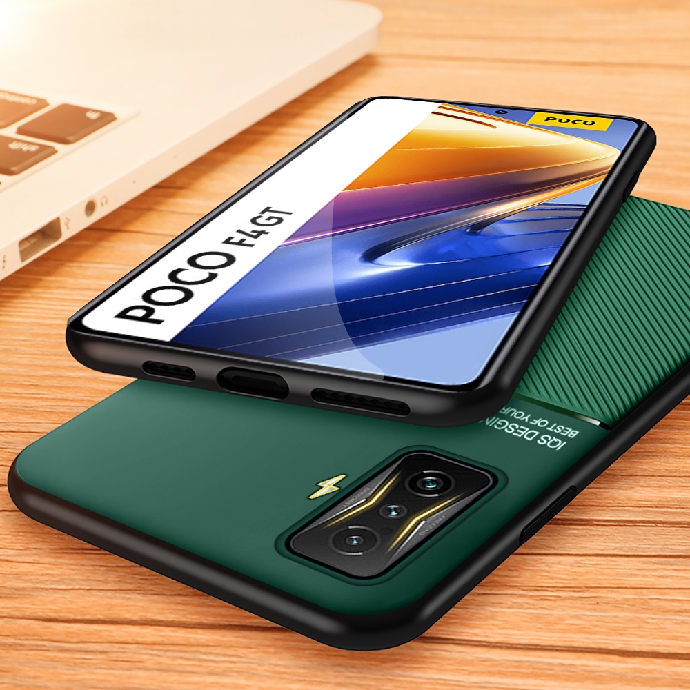 For redmi k50 gaming k50g Case Matte Shockproof Cover Csasing Magnetic Car Holder Phone Cases For Xiaomi Poco F4 GT X4 Nfc M4 pro 4G 5G