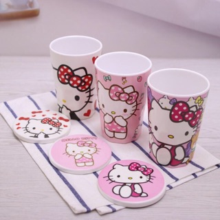 Ly có nắp doraemon & hello kitty