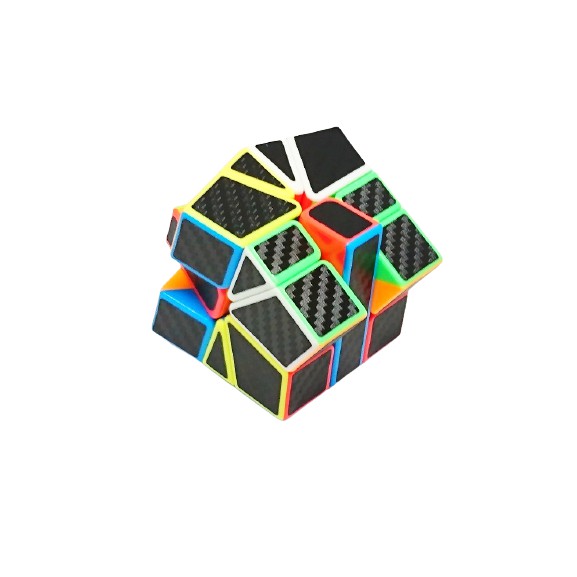 Rubik 3x3 biến thể Square Carbon