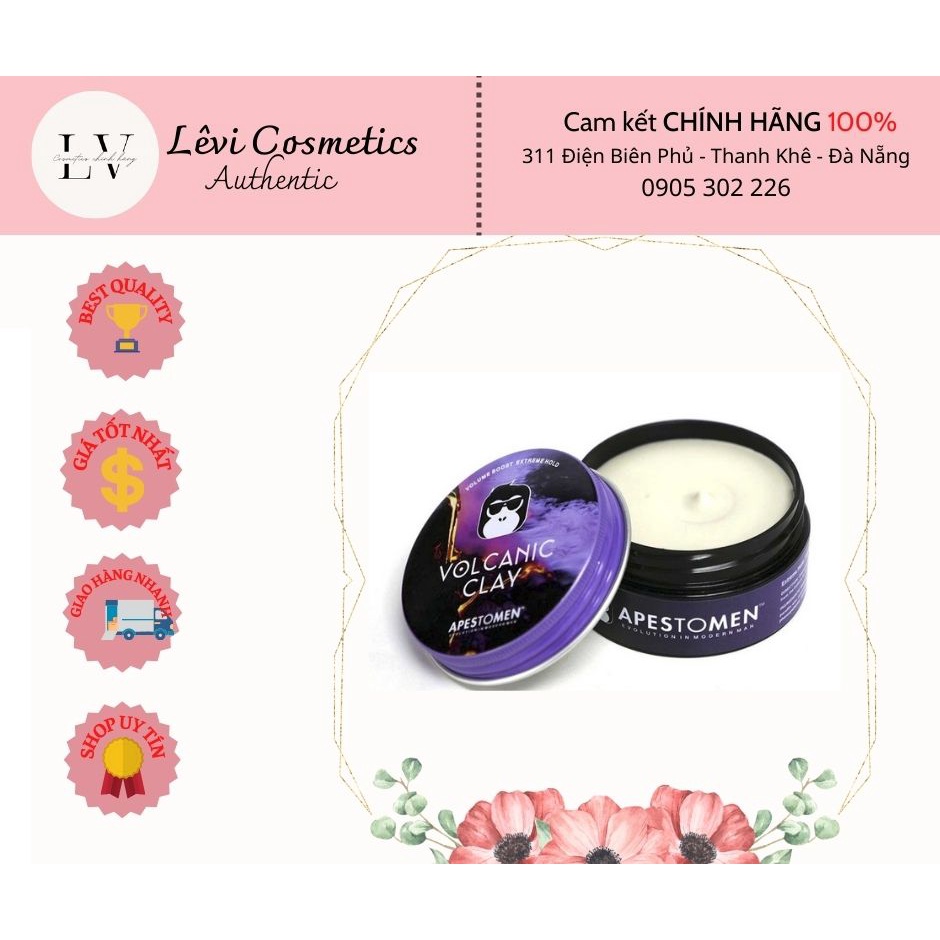 Sáp Vuốt Tóc Volcanic Clay - Wax Volcanic Clay 'Real