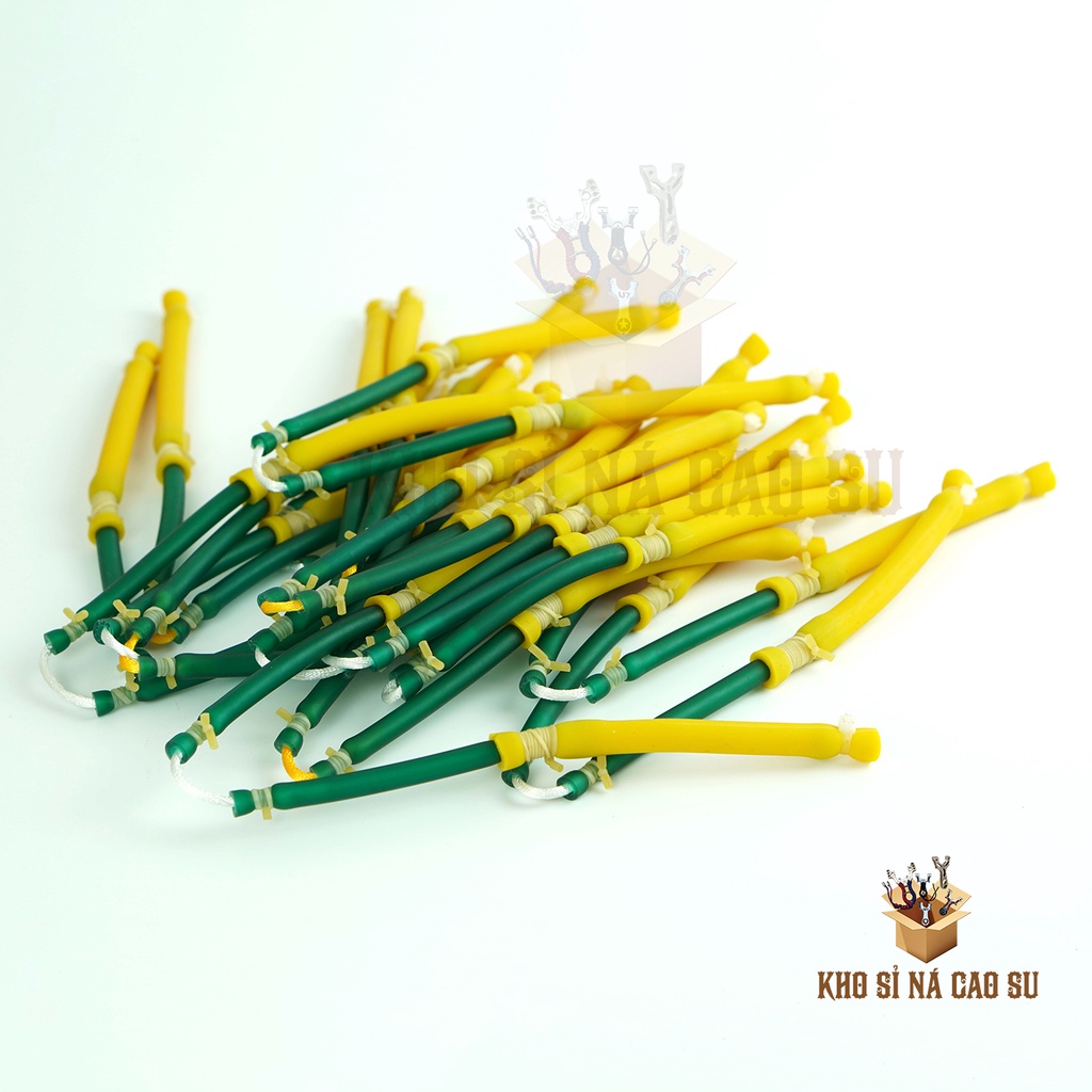 5 Dây Thun Tròn Bắn Cá, Mã 4070 - 3060 - Dòng Hai Thun Lồng Hàng Vào Nhau Chất Lượng Cao