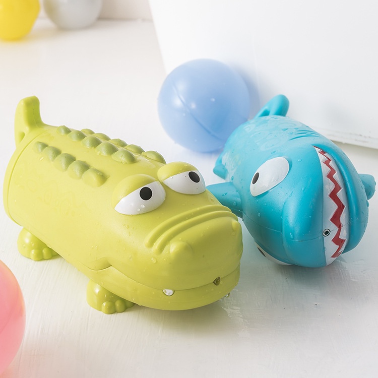 Đồ Chơi Phun Nước Hình Cá Sấu Hoạt Hình Dành Cho Trẻ Em Chơi Khi Tắm