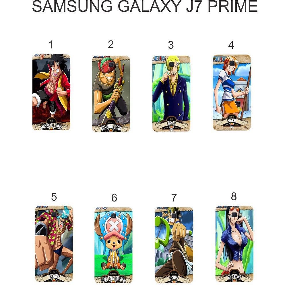 Ốp lưng Samsung J7 Prime dẻo in hình Liên Quân/ Mèo thần tài/One Piece