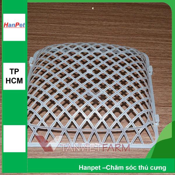 [Phụ kiện chim] Máng ăn uống, ổ đẻ cho gà, chim bồ câu, chim cảnh Cóng Hanpet