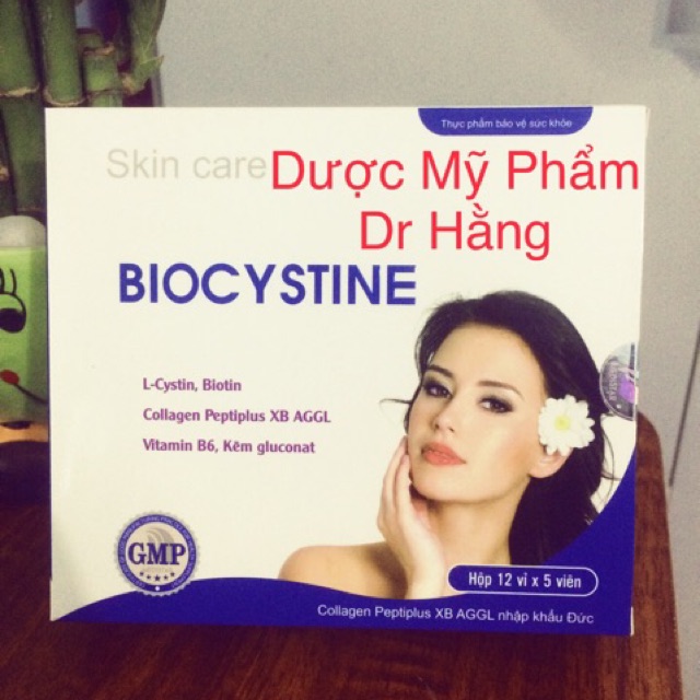 BIOCYSTINE viên uống đẹp da đẹp tóc