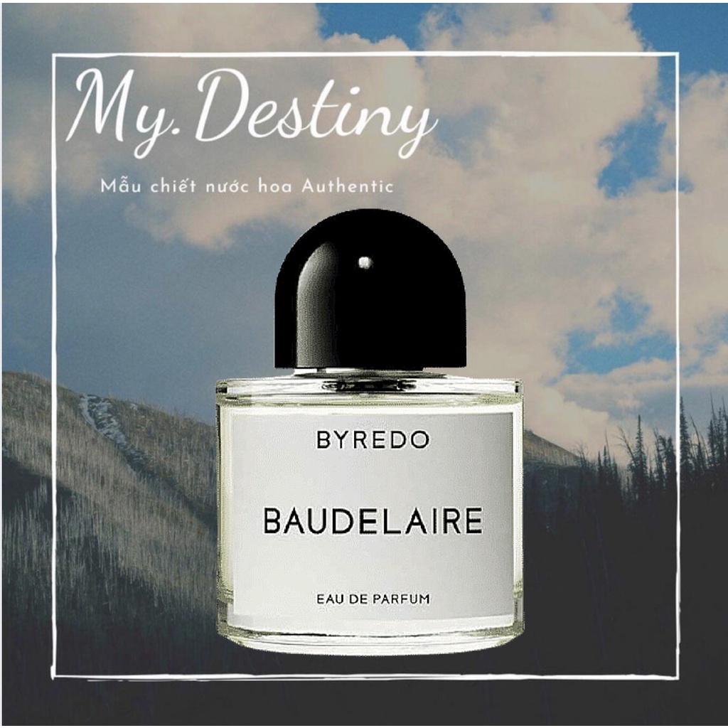 🖤 Nước Hoa Dùng Thử Byredo Baudelaire Test 10ml/20ml _Mʏ.Dᴇsᴛɪɴʏ