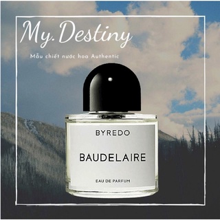 🖤 nước hoa dùng thử byredo baudelaire test 10ml/20ml _mʏ.dᴇsᴛɪɴʏ