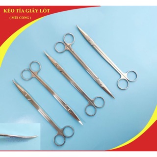 Kéo lưỡi cong cắt tỉa giấy lót động cơ