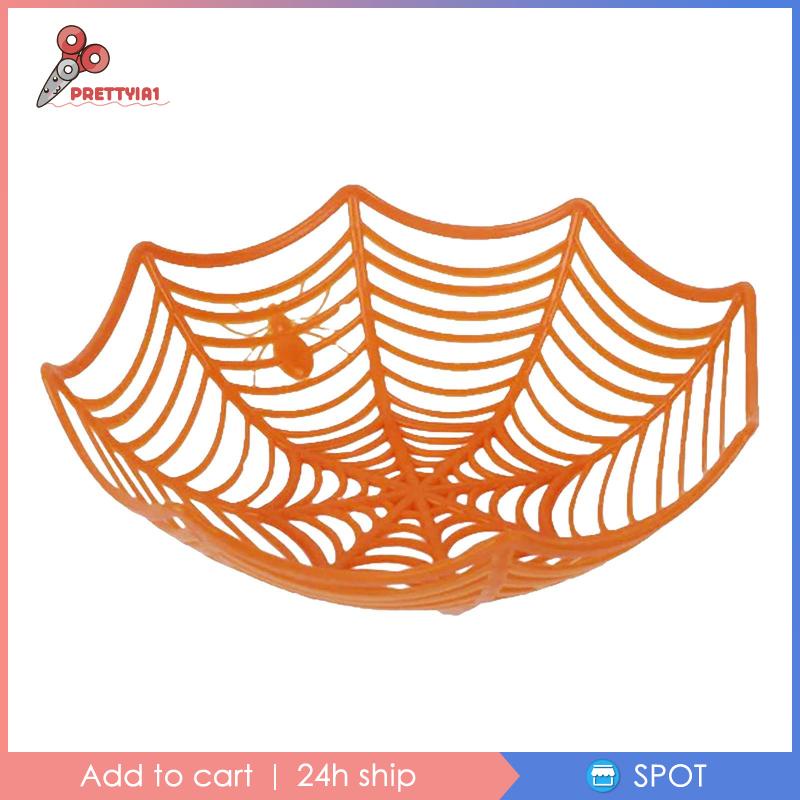[Prettyia1] Giỏ Đựng Trái Cây / Đồ Ăn Vặt Trang Trí Halloween