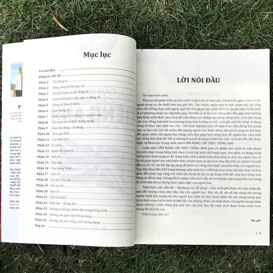 Sách Cẩm Nang Cấu Trúc Tiếng Anh - Huy Hoàng