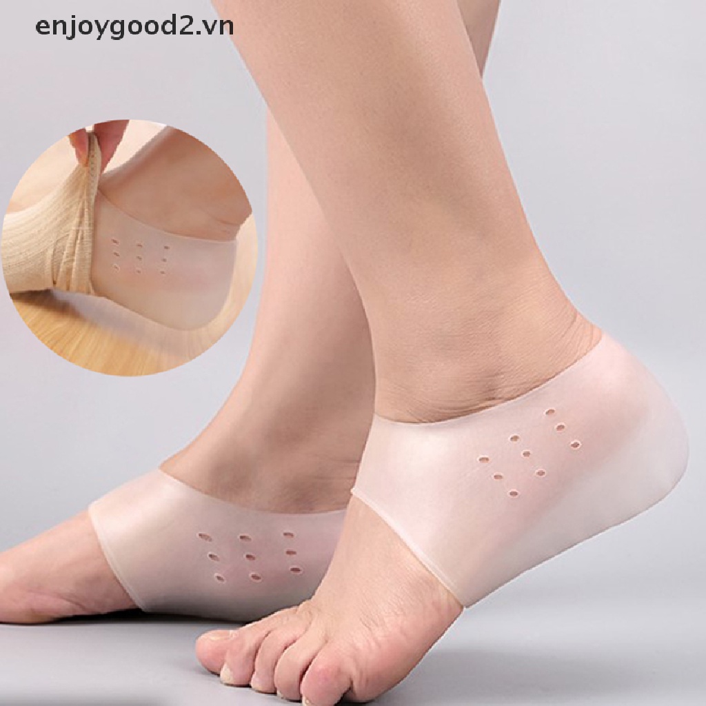 Cặp Miếng Lót Giày Tăng Chiều Cao Bằng silicone Chất Lượng Cao
