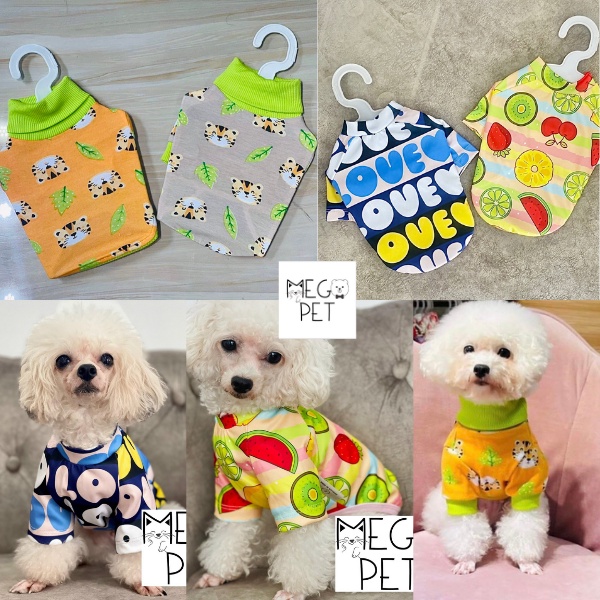 Áo Chó Mèo Có Size Lớn - Chất Vải Cao Cấp - CHỌN MẪU