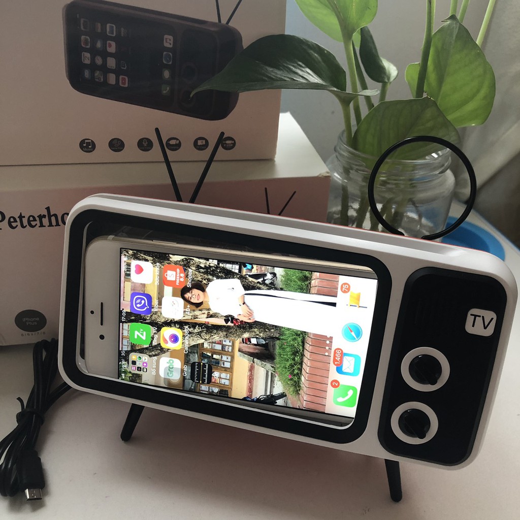 Loa bluetooth hình tivi thiết kế hiện đại âm thanh trung thực