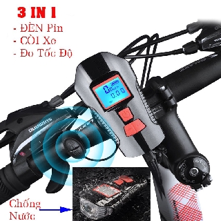 Đèn xe đạp 3 chức năng