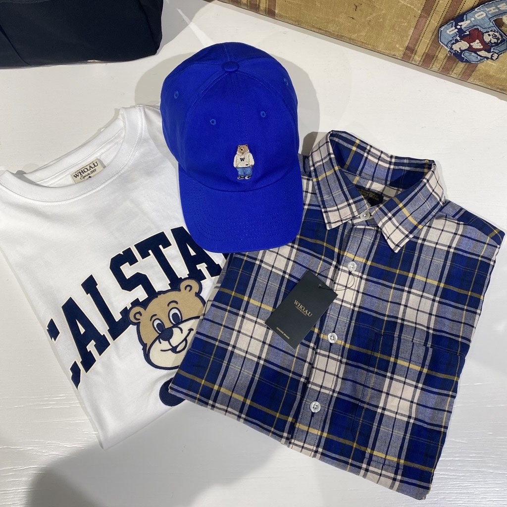 Áo sơ mi WHOAU WHYCBB671U kẻ caro cơ bản