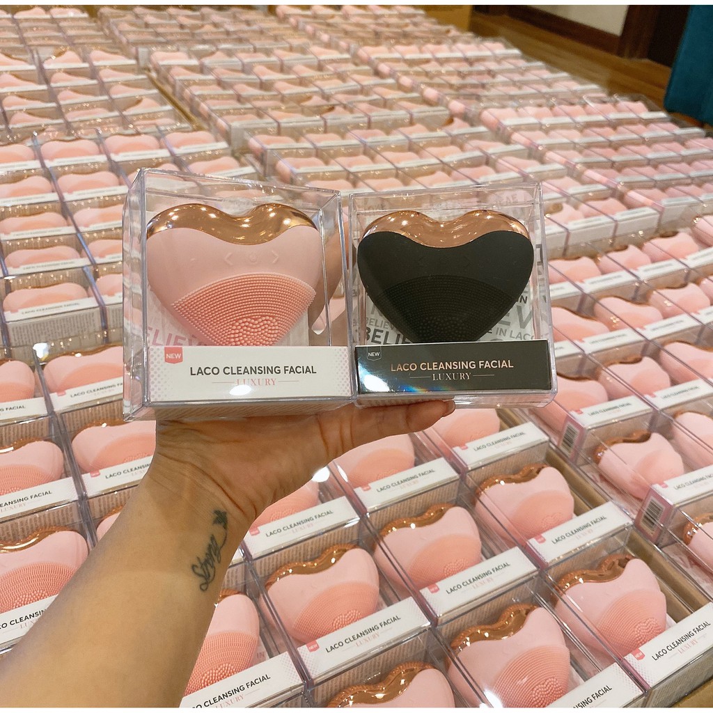 Máy rửa và massage mặt LACO luxury chính hãng, bảo hành 12 tháng ( TẶNG SỮA RỬA MẶT+ BÔNG TẨY TRANG) | BigBuy360 - bigbuy360.vn