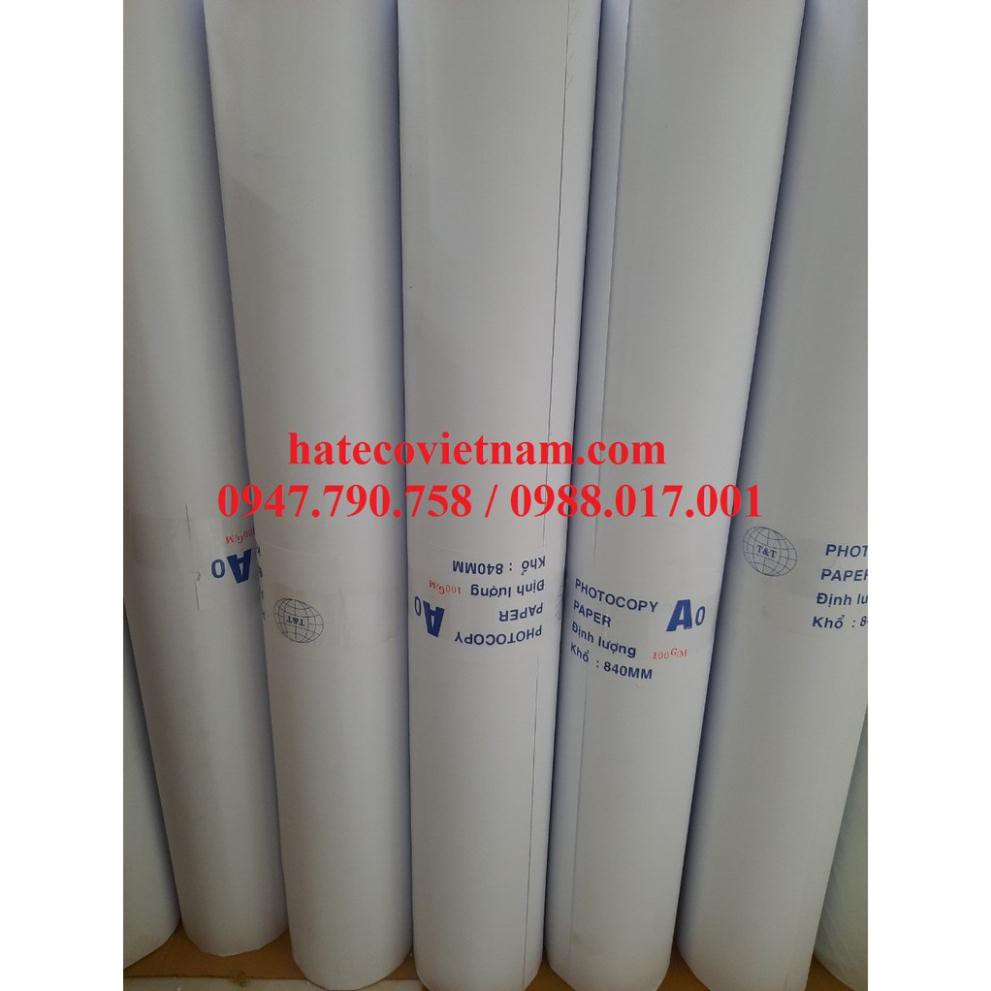 Giấy cuộn A0 Định lượng 100gsm